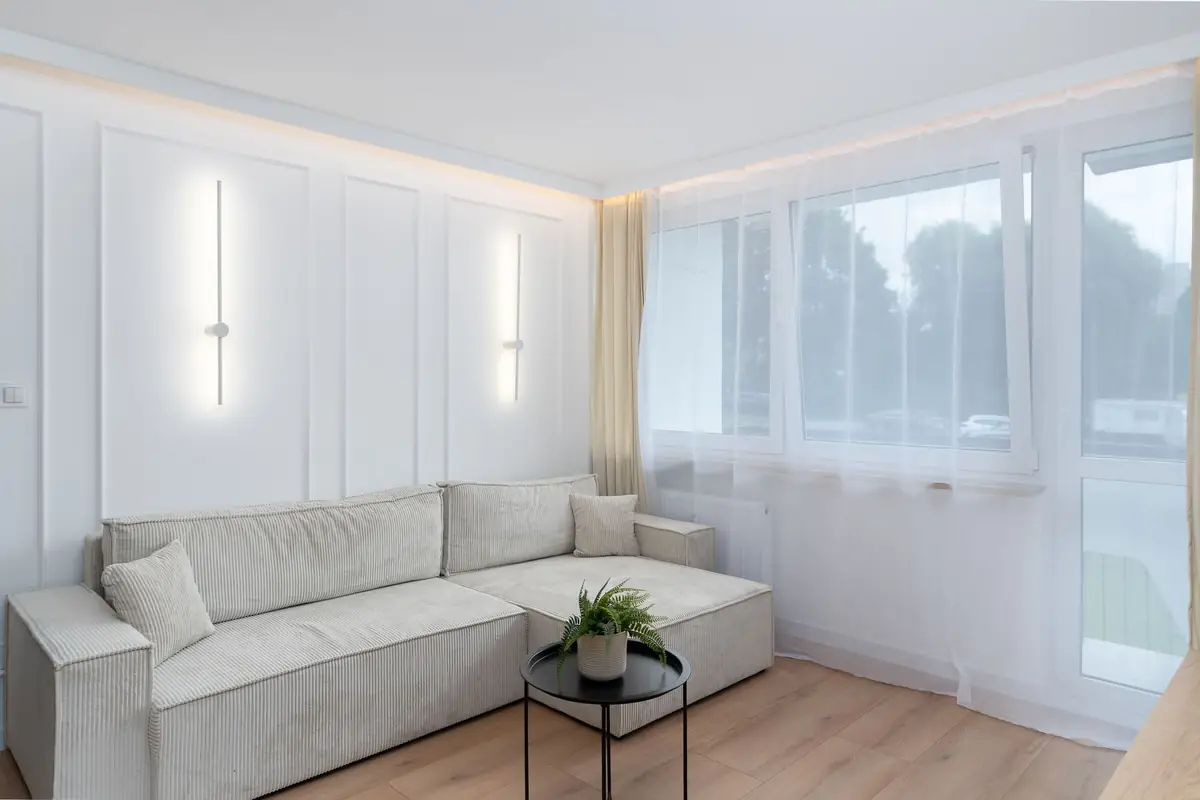 Interior of a modern apartment in Jumeirah Village Circle