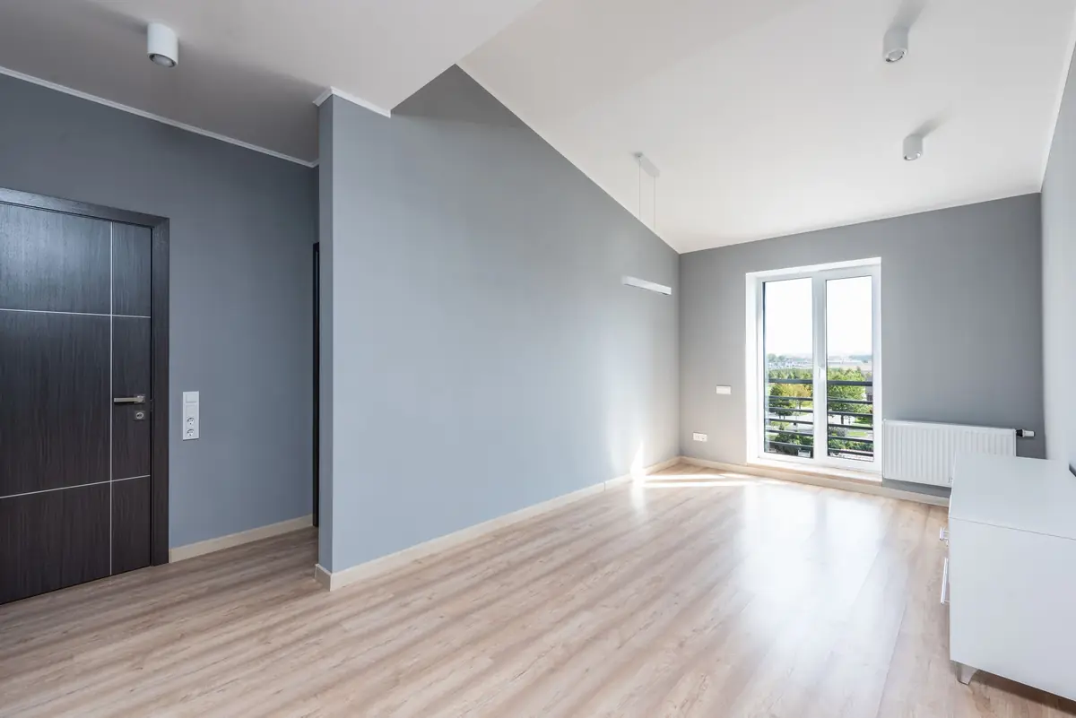 Freshly painted apartment interior in Dubai